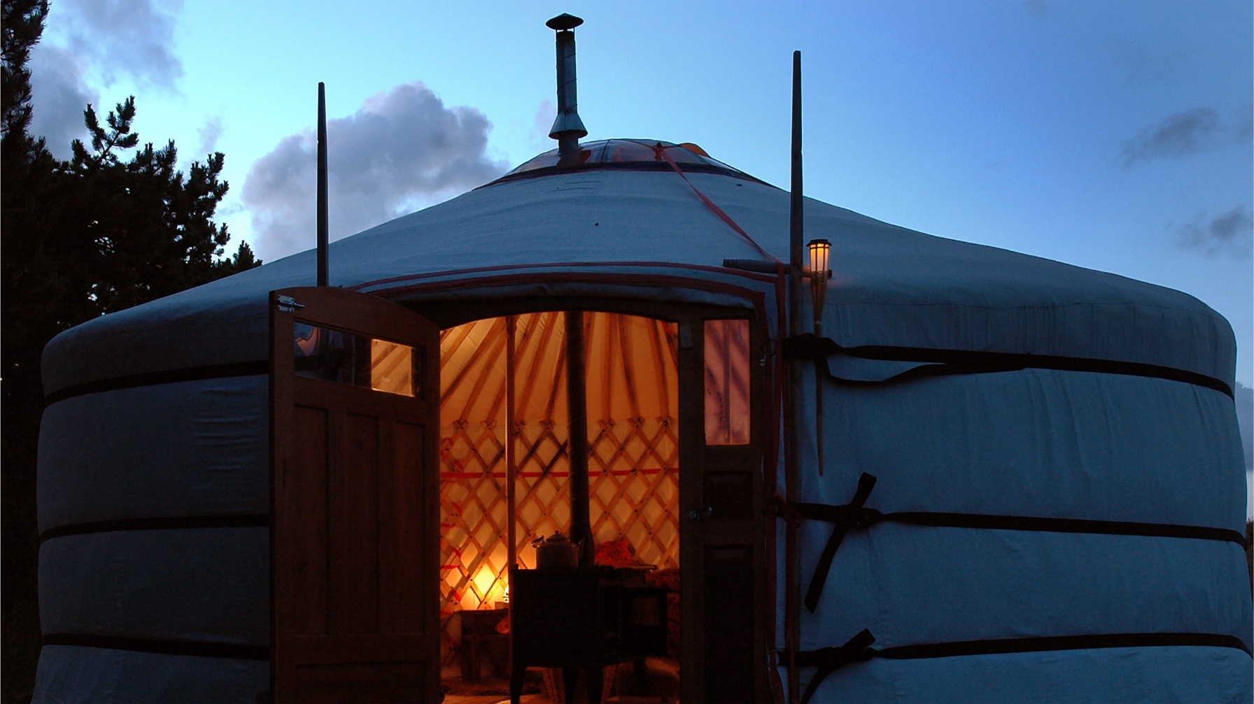 Vakantie vieren in een Yurt op Texel