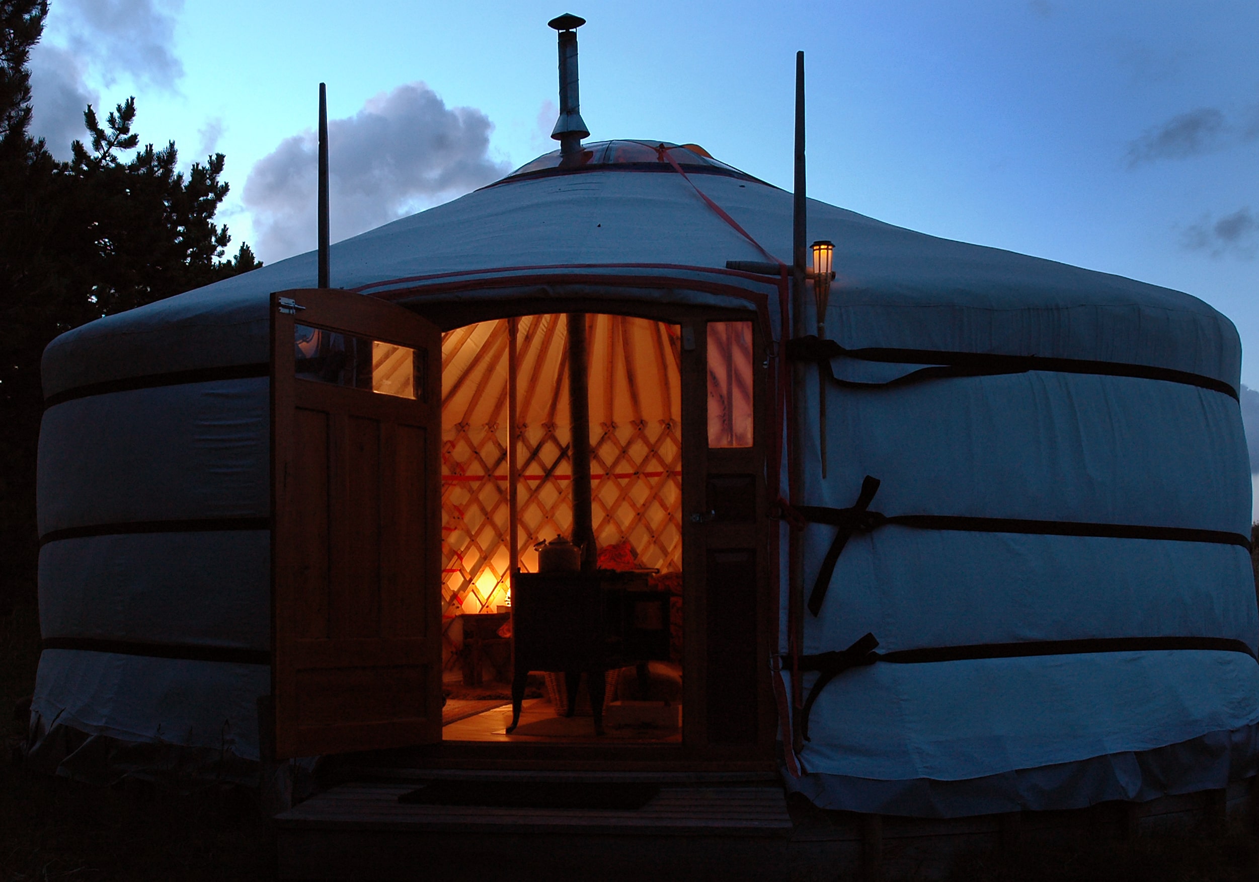 Vakantie vieren in een Yurt op Texel