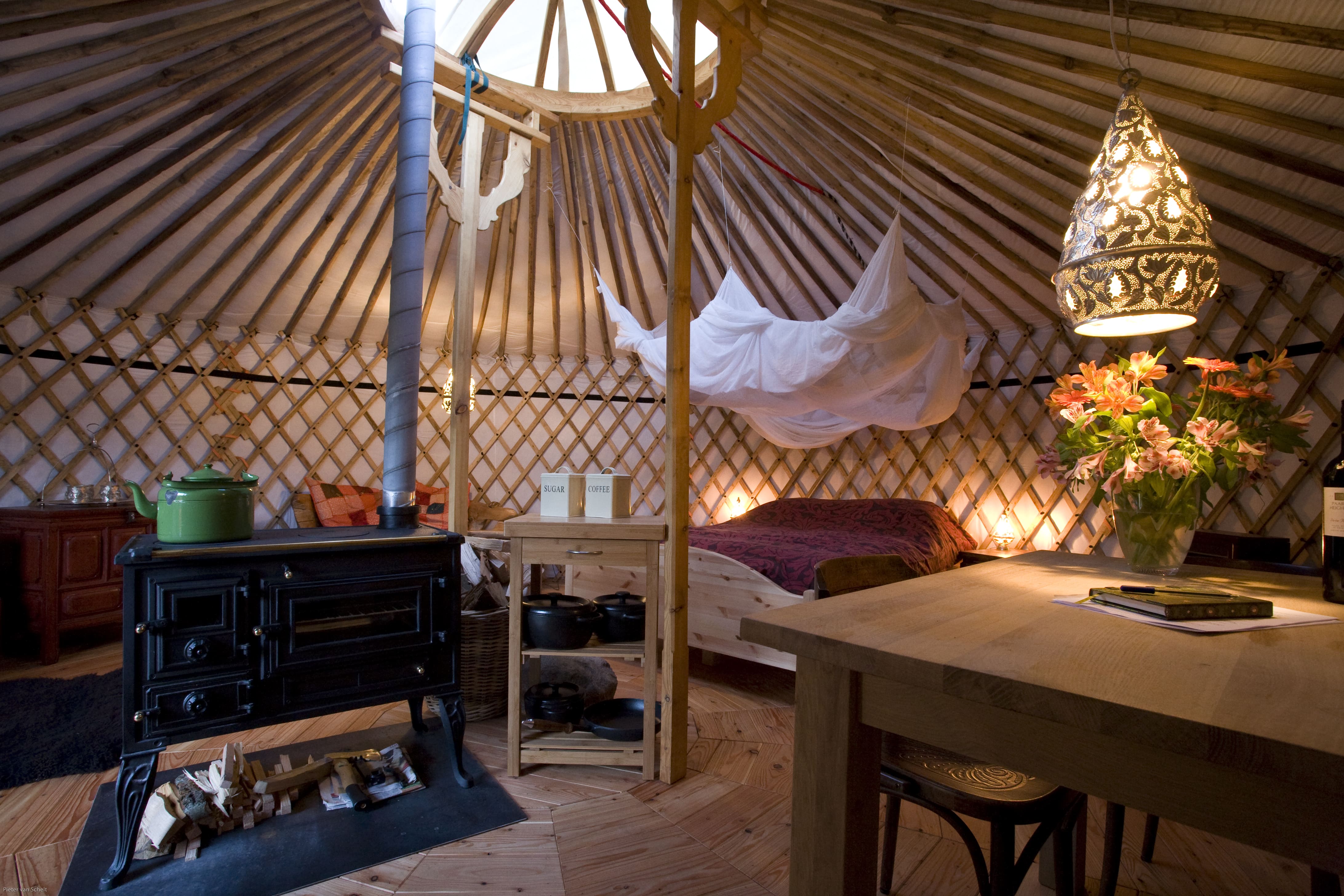 hide away yurt